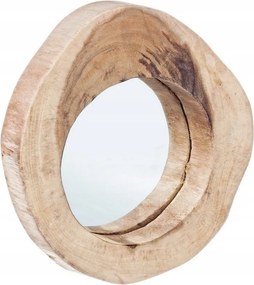 Dekorációs tükör, Tiziano, Bizzotto, 28 cm, suar fa