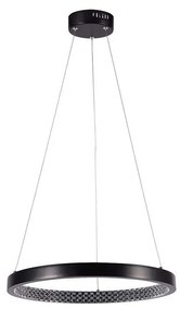 LED Csillár zsinóron LED/19W/230V 4000K fekete