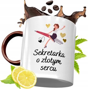 Bordó Bögre Titkárnőnek Születésnapi Ajándék fényképes nyomtatással