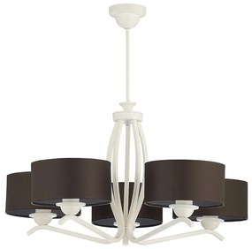 Jupiter 1192 - Függeszték KASZMIR 5xE27/60W/230V