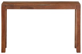 vidaXL konzolasztal 120x30x76 cm tömör fa akácfa