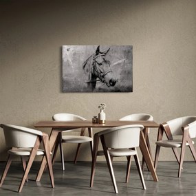 Kép - Egy ló portréja (90x60 cm)