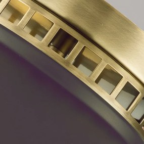 Hinkley HK-AMELIA-F-M-RB - Mennyezeti lámpa AMELIA 2xE27/40W/230V fekete/bronz