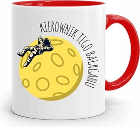 Piros Bögre A Főnöknek Ennek A Rendetlenségnek A Vezetője fényképes nyomtatással