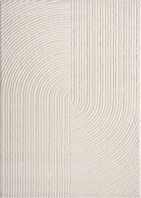 Krémszínű Szőnyeg 80X150 CM Nappaliba Modern Elegáns Costa 212 Creme