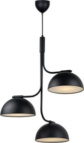 NORDLUX 2220033003 TULLIO Többágú Függesztett Lámpa Fekete E14 IP20