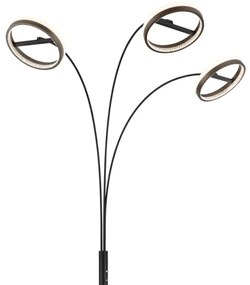 Globo 67179S1 - LED, érintésvezérlésű, fényerőszabályozható állólámpa DELLA 48W/230V 3000-6000K