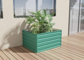 Emelt virágágyás G21 Daisy 100 x 80 x 52 cm,fémlemez, zöld