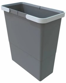 Hulladékgyűjtő füles II 12 l, szürke