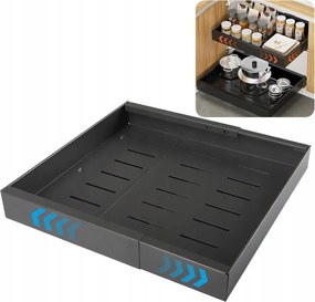 Teleszkópos fiók, kihúzható konyhai fiók 32-52x42x7,5 cm