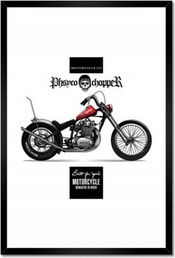 Poszterek keretben 40x60 Motorkerékpár Antik Vintage