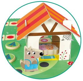 Első társasjátékom - Piroska és a Farkas - Kooperatív társasjáték - 2 év+