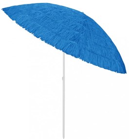 kék hawaii stílusú strandnapernyő 300 cm
