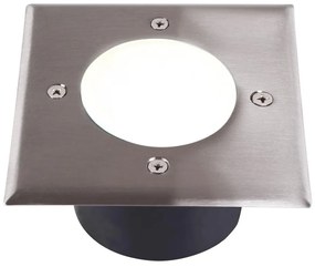 LED Taposólámpa MIVO LED/3W/230V 12x12 cm IP67 matt króm
