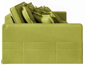 Világoszöld kanapé 236 cm Nora – Ropez