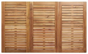 5 darabos kerti étkező szett Tömör akácból, Kültéri étkező asztal 150x90x75 cm Tömör akácból