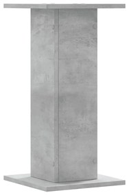 2 db betonszürke szerelt fa növénytartó állvány 30 x 30 x 60 cm