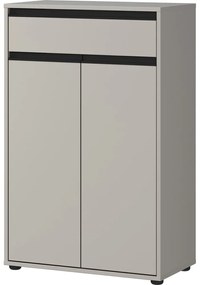 Szürke magas fürdőszoba szekrény 63x98 cm Lemont – Germania