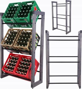 Italtartó állvány Sörszállító állvány Fém Öko Rudak