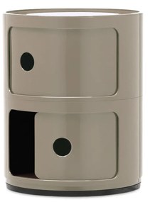 Kartell Componibili 4966 tárolóasztal, 2 tároló rész, több színben Szín: šedá