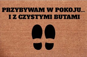 Lábtörlő A Szobában Érkezik... És Tiszta Cipővel