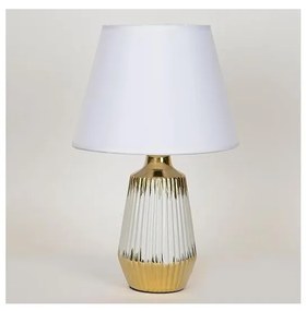 Asztali lámpa 1xE14/40W/230V fehér/arany