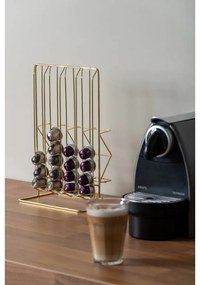 Aranyszínű kávékapszula tartó Wired – PT LIVING