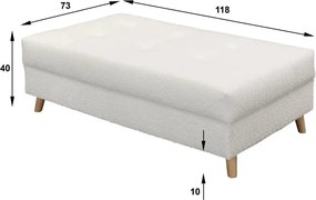 Sötétkék lábtartó Ariella – Ropez