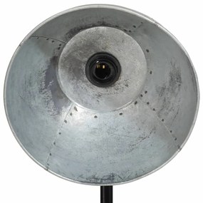 vintage ezüst állólámpa 25 W 75x75x90-150 cm E27