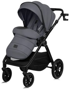 Lionelo - 3 az 1-ben kombinált babakocsi LAYLA Kőszürke