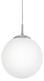 EGLO 85263 - Csillár zsinóron RONDO 1xE27/60W/230V átm. 30 cm fehér
