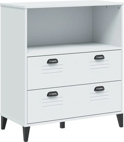 vidaXL VIKEN fehér szerelt fa könyvszekrény 80 x 40 x 90 cm