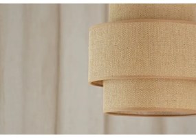 Brilagi - SPACE YUTE lógó 1xE27/15W/230V, 25 cm, bézs/fehér