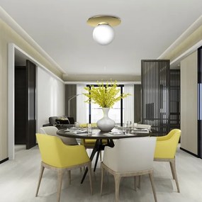 Mennyezeti lámpa PLATO 1xE14/40W/230V á. 22 cm