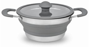 Összecsukható kempingfazék 1,5 l