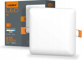 Led Plafon Süllyesztett Lámpa Mennyezeti Panel 9W 4000K IP54 9cm Fehér