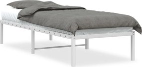 vidaXL fehér fém ágykeret 80x200 cm