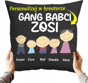 Párna Nagymama Banda Unokák Nevei Ajándék Nagymama Napja