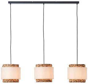 Brilliant - Csillár zsinóron WATERLILLY 3xE27/60W/230V krémes