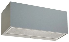 NORLYS-1303AL ASKER Alumínium Színű Kültéri Fali Lámpa 1XE27 60W IP65