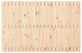 tömör fenyőfa fali fejtámla 140x3x90 cm
