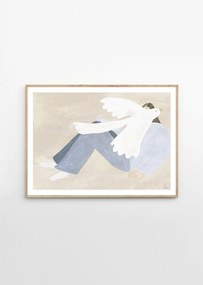 Poszter 70x50 cm Bright Bird – Clara Schicketanz – The Poster Club