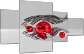 Képek 130x80 Piros golyók a kézben