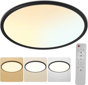 Led Ring Fényerőszabályozható Függőlámpa Távirányítóval Modern Mennyezeti Lámpa