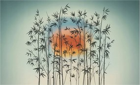 Fotótapéta Flizelina Dekoratív iroda Harmonikus nyugat 416x254 Ragasztó