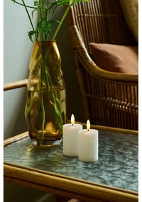 Fehér tölthető fénydekoráció készlet 2 db-os Smilla – Sirius