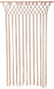 Makramé Fonott Függöny Ajtóra 90 x 180 cm