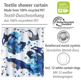 Zuhanyfüggöny 200x180 cm Aquaris – Wenko