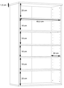 Cipőtartó ETON barna/antracit