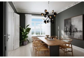 ByRydens 4202080-4002 - Csillár zsinóron TURNO 18xG9/4W/230V